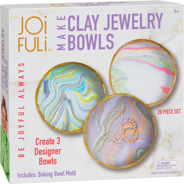 JOiFULi Clay Jewelry Bowls Kit