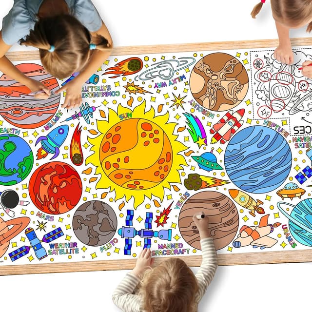 Giant Coloring Poster